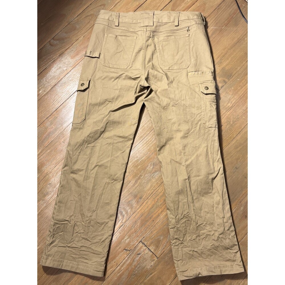 Duluth Trading Womens Curvesetter Carpenter Cargo Pants 12x31 *See Measurements* - Picture 3 of 16